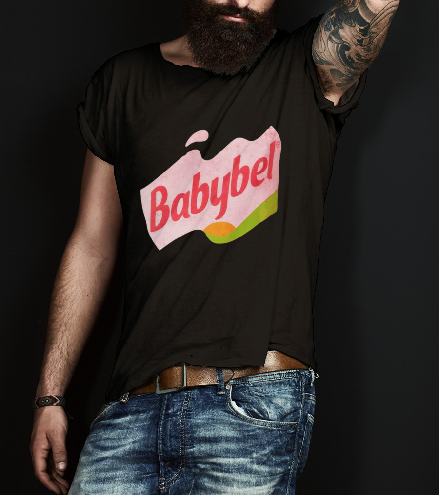 Babybel Snack Cheese Retro Style Branding T-Shirt