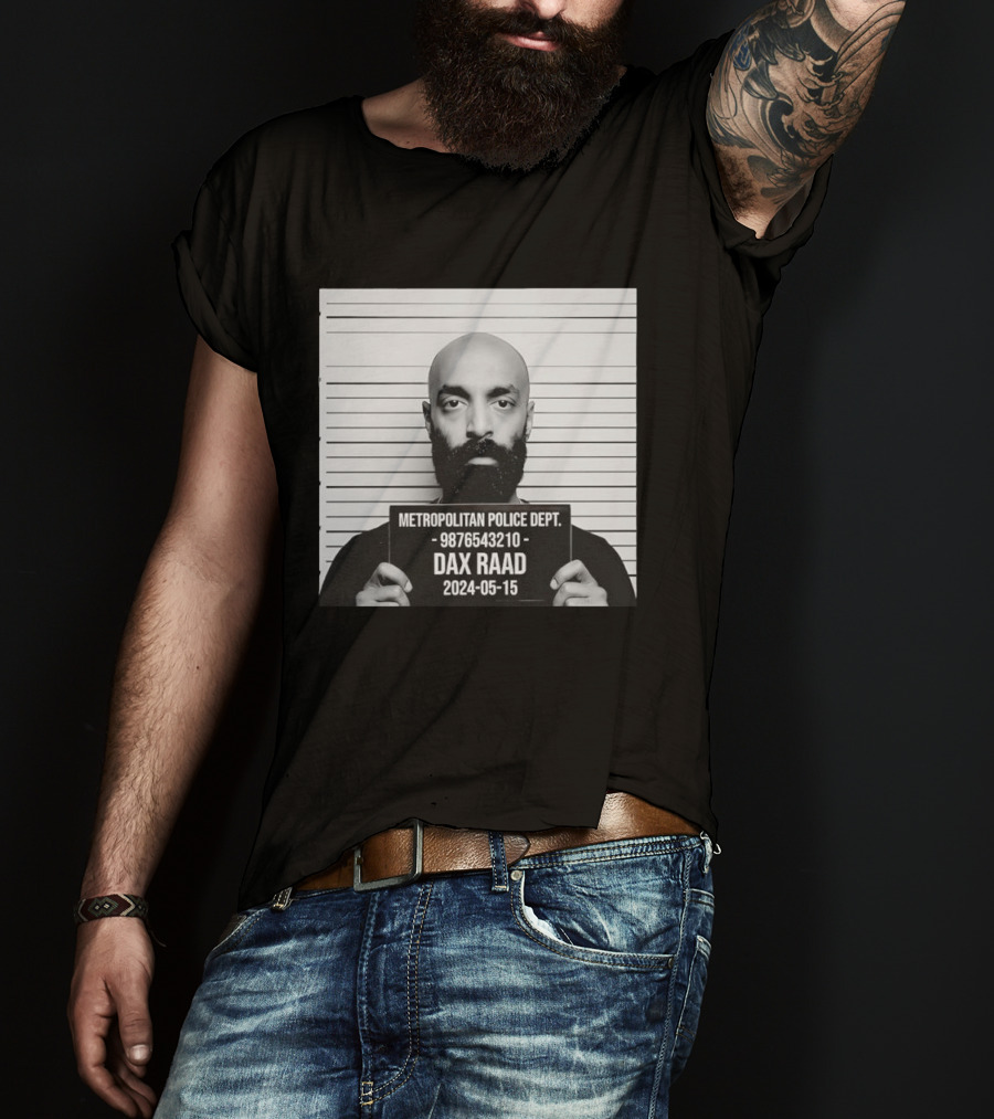Metropolitan Police Dept Dax Raad 9876543210 Shot 2024 05 15 T-Shirt