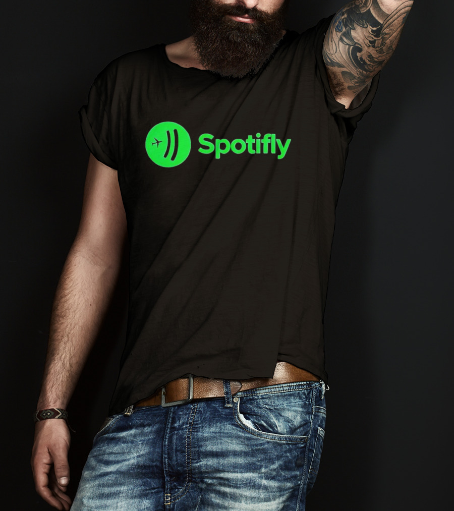 Spotifly 911 Parody Green Fly T-Shirt