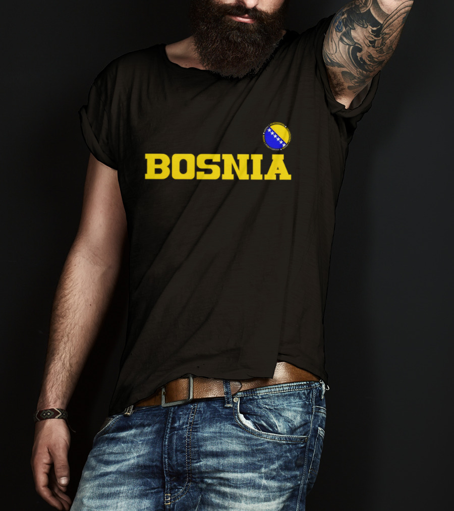 Bosnia Hercegovina Sarajevo Flag Bosna 1967 T-Shirt