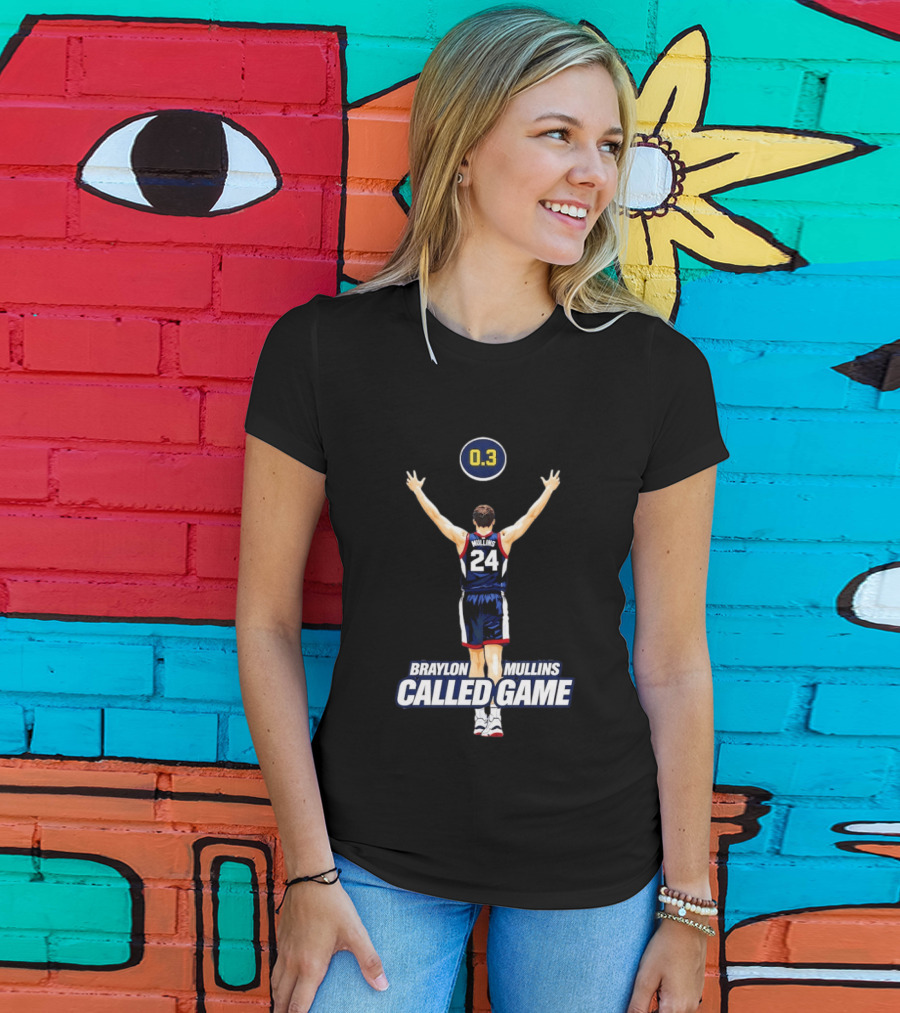 Braylon Mullins Iconic 0.3 Second Basketball Victory Called Game T-Shirt