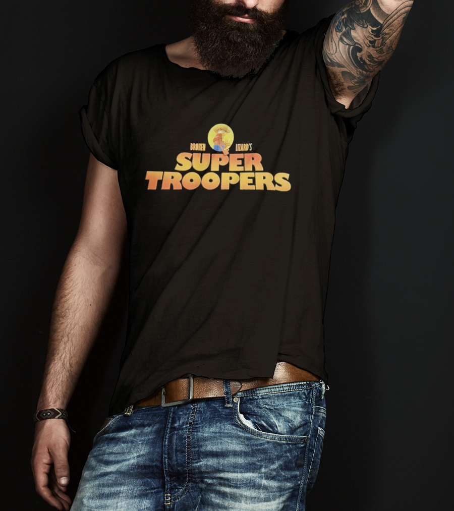 Broken Lizard's Super Troopers Comedy Film T-Shirt