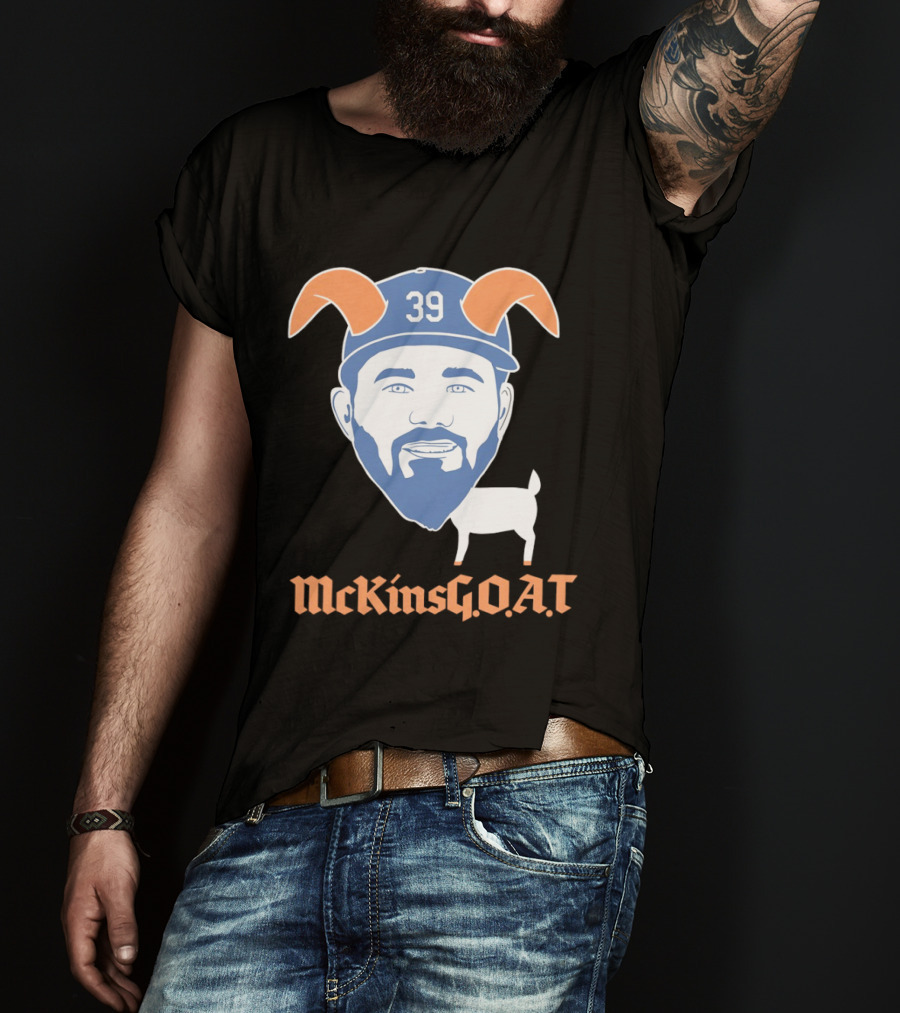 Zach McKinstry McKinsGOAT 39 Detroit Tigers T-Shirt