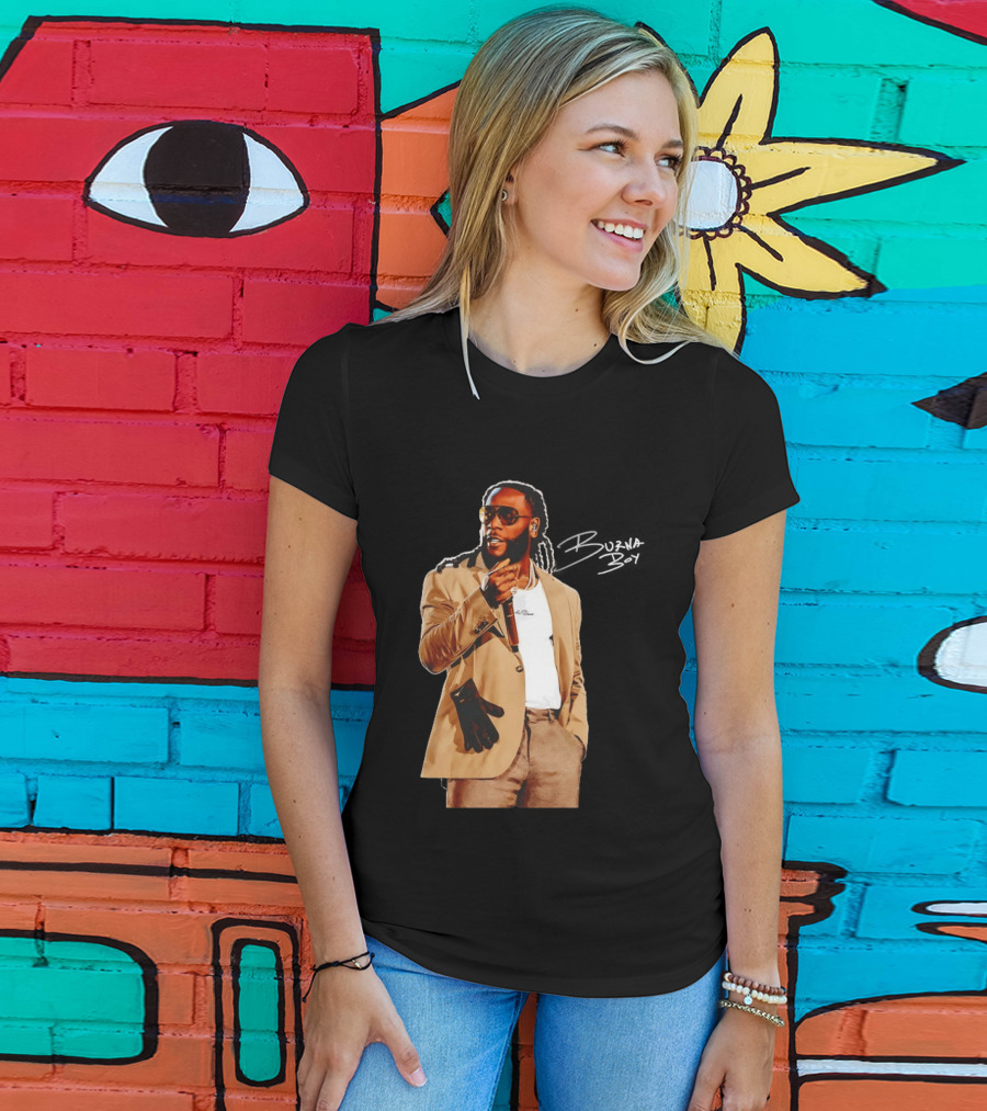 Burna Boy Rooted African Heritage Fashion T-Shirt