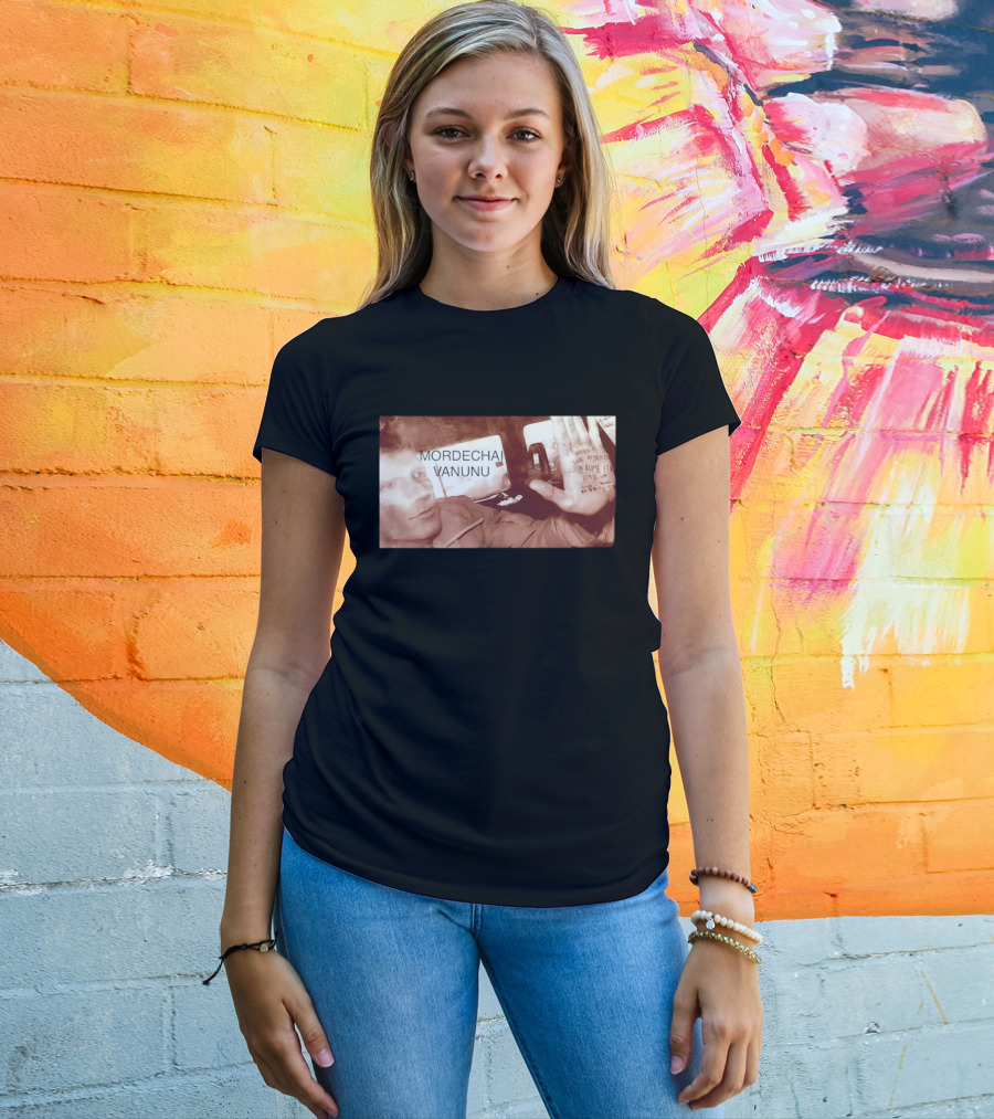 Mordechai Vanunu Kidnapped Rome 1986 Protest Message T-Shirt