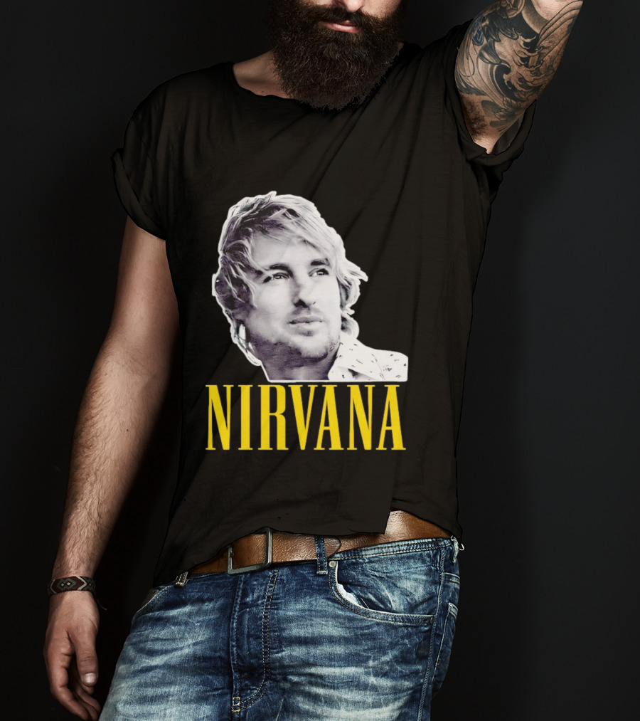 Nirvana Owen Wilson Mashup T-Shirt