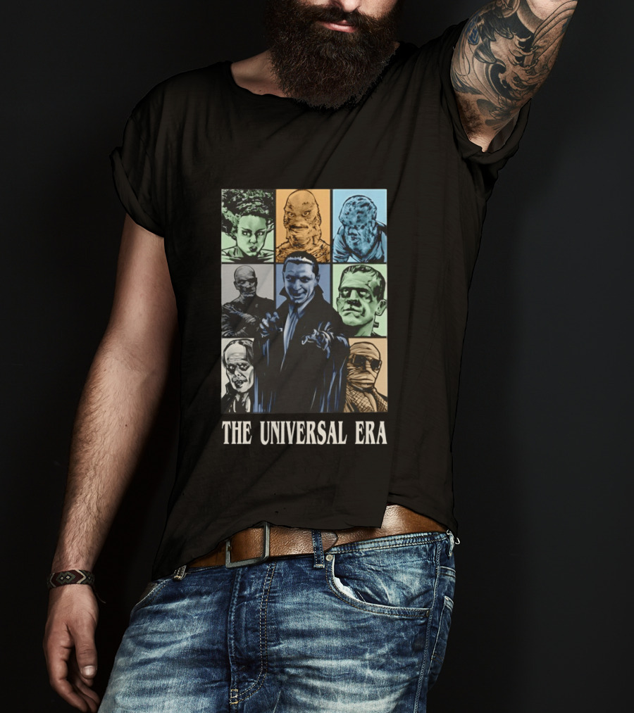 Dark Universe Classic Monsters The Universal Era Tour T-Shirt