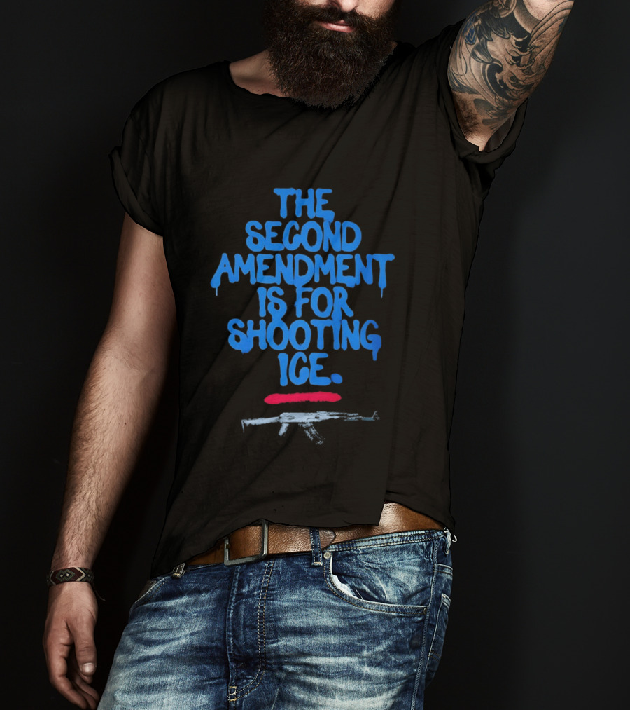 The Second Amendment Is For Shooting Ice T-Shirt