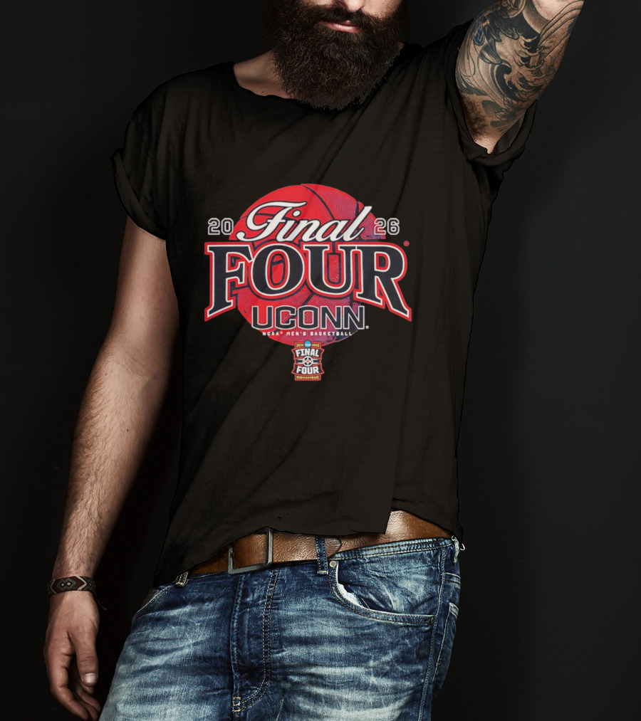 UConn Final Four 2026 NCAA Men's Basketball March Madness T-Shirt
