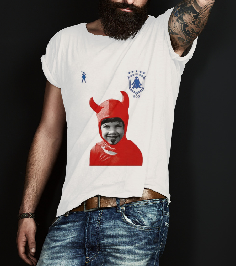 Seleção Diabo Problem Child Red Devil Costume T-Shirt