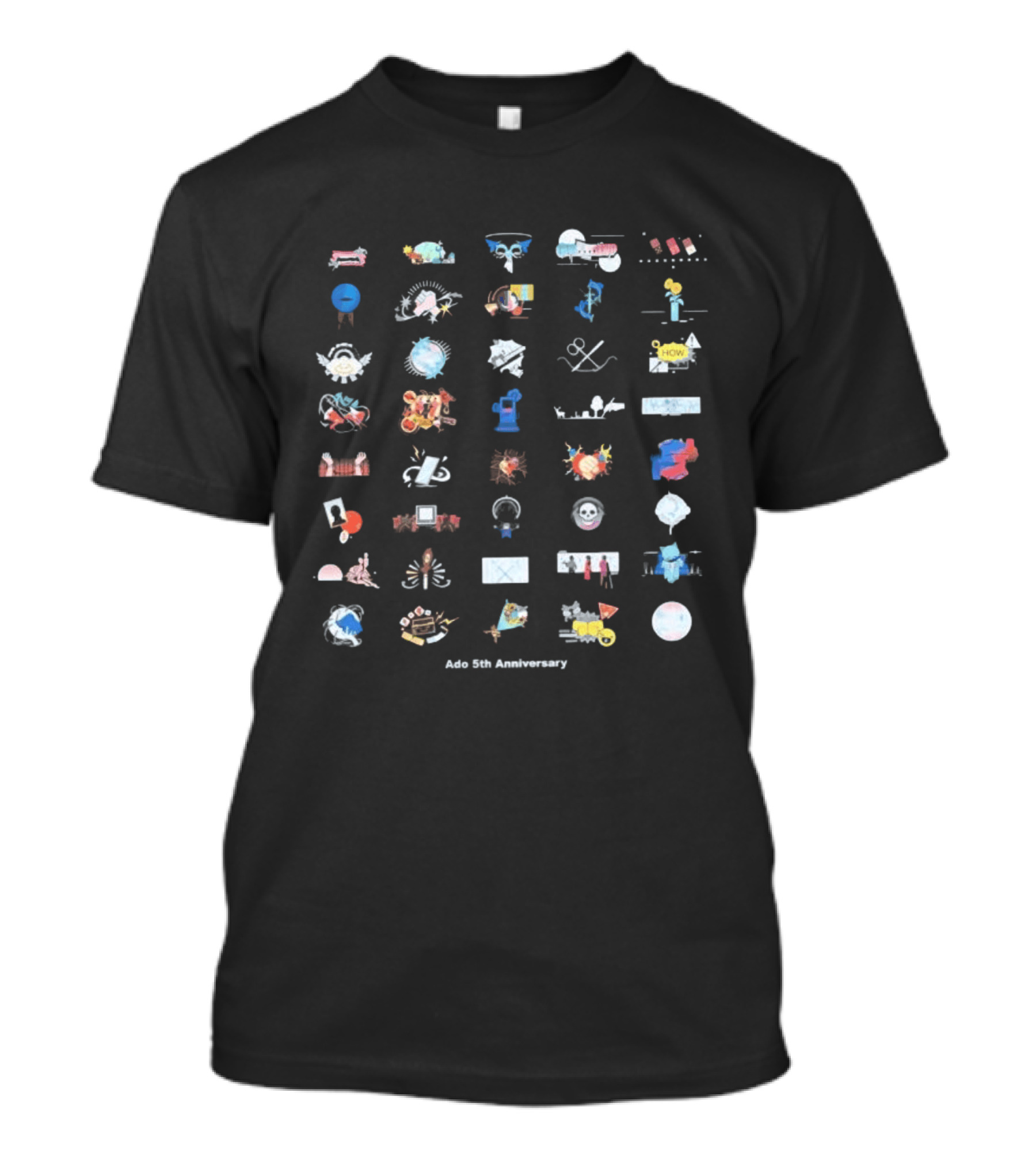Ado Staff 5th Anniversary Los Angeles Best Adobum T-Shirt