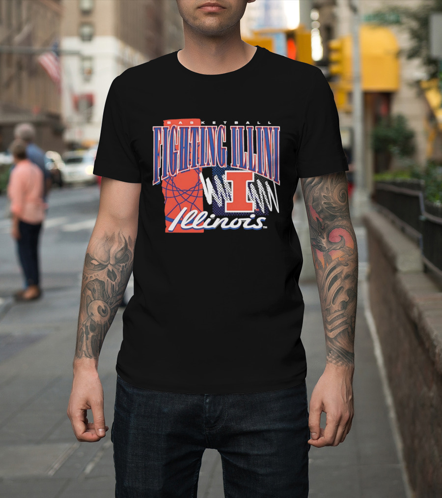 Illinois Fighting Illini Basketball T-Shirt