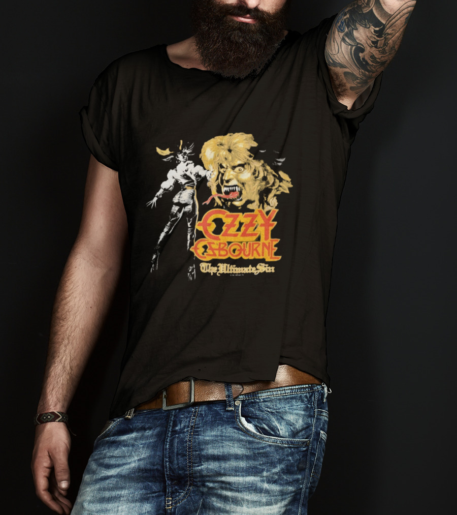 Ozzy Osbourne The Ultimate Sin Tour T-Shirt