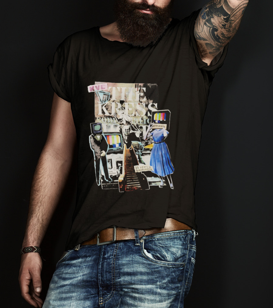 KVC The Kress 35 Years Of Broadcasting TV Applause T-Shirt