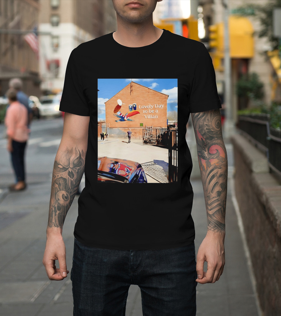 Lovely Day To Be A Villan Aston Villa T-Shirt