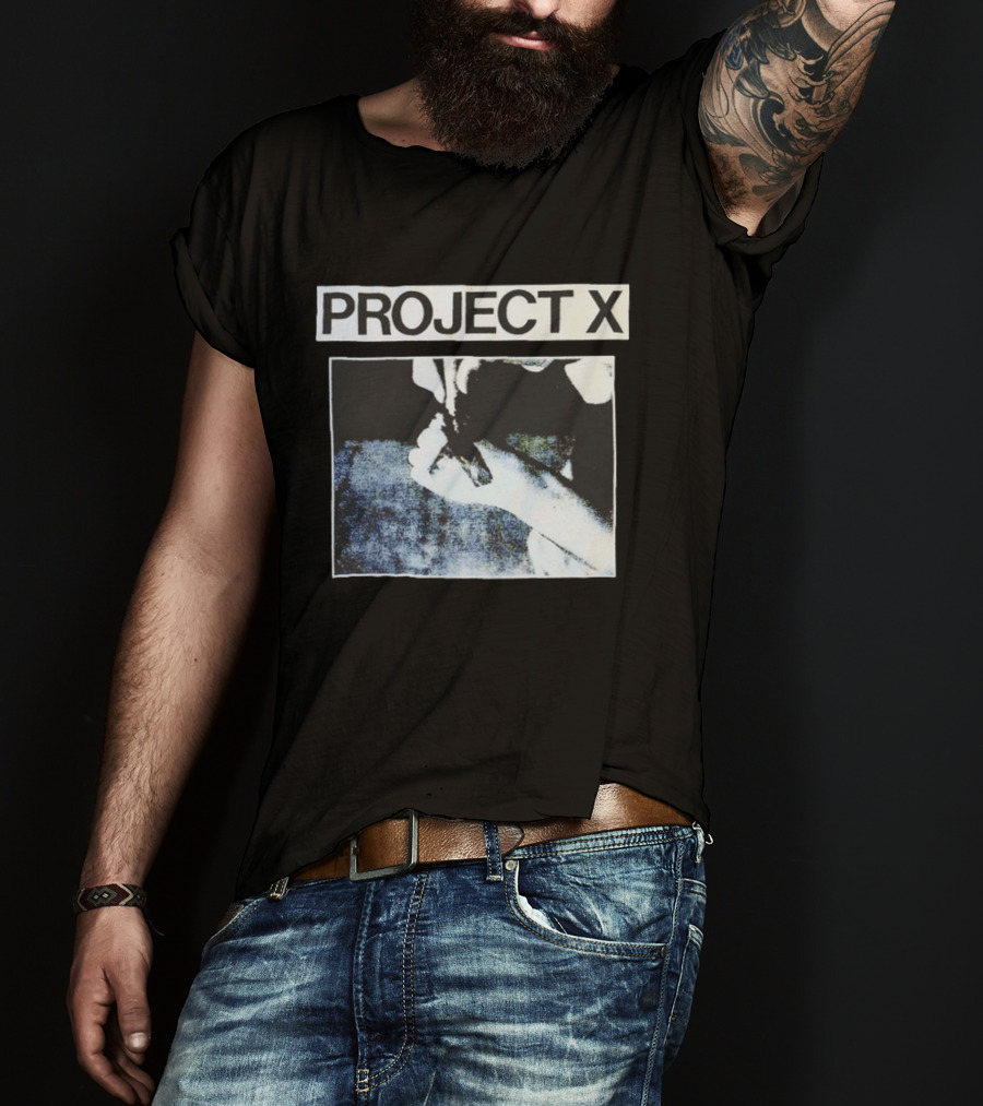 Project X Straight Edge Hardcore Revenge Image T-Shirt