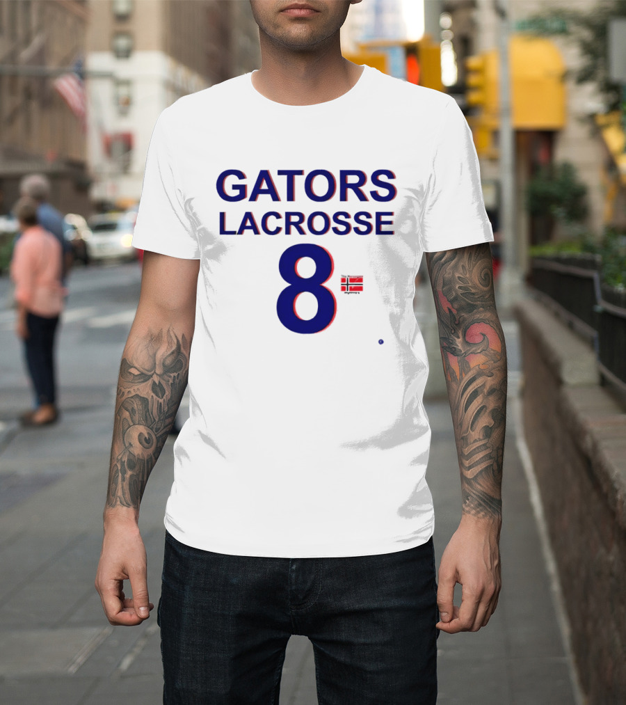 Gators Lacrosse 8 Libbllc Sports Team Spirit T-Shirt