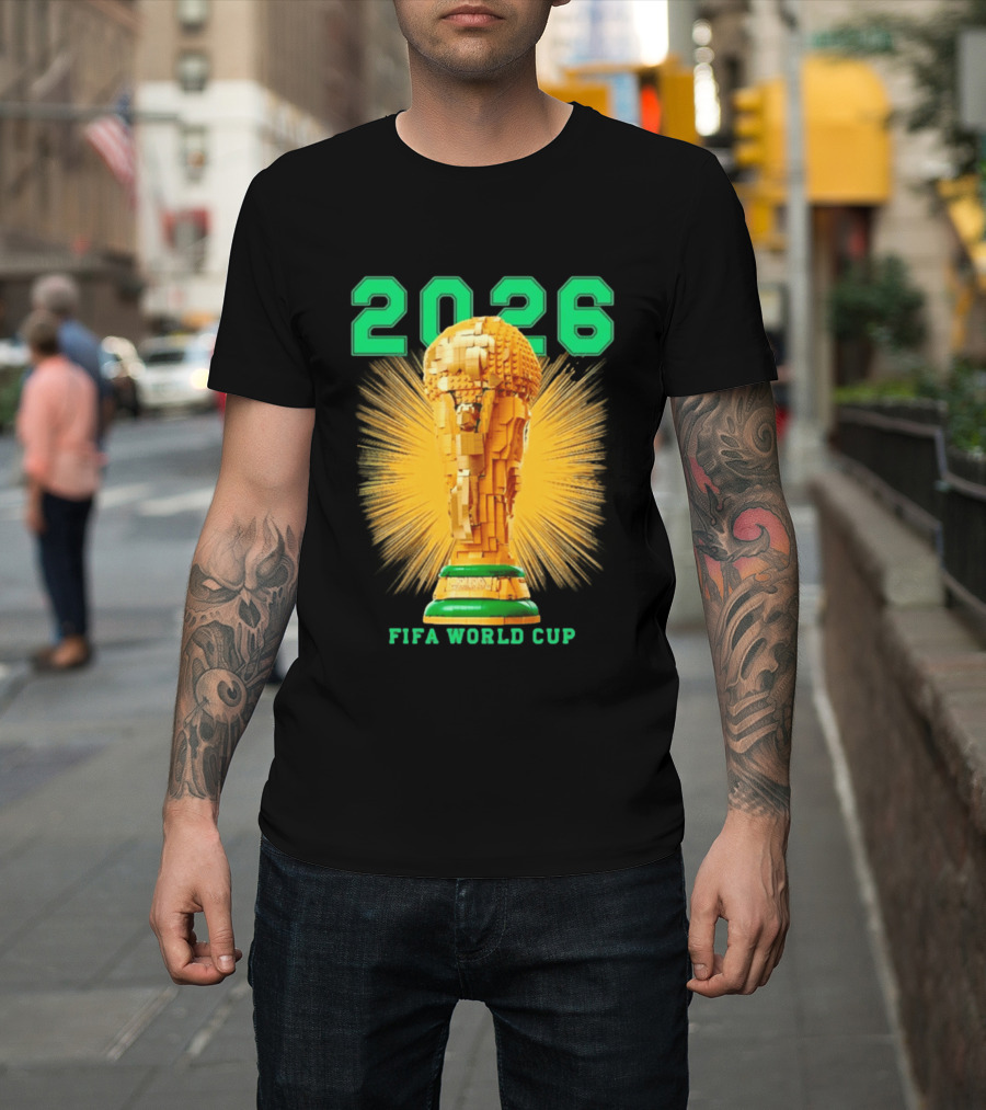 2026 FIFA World Cup Lego Trophy T-Shirt