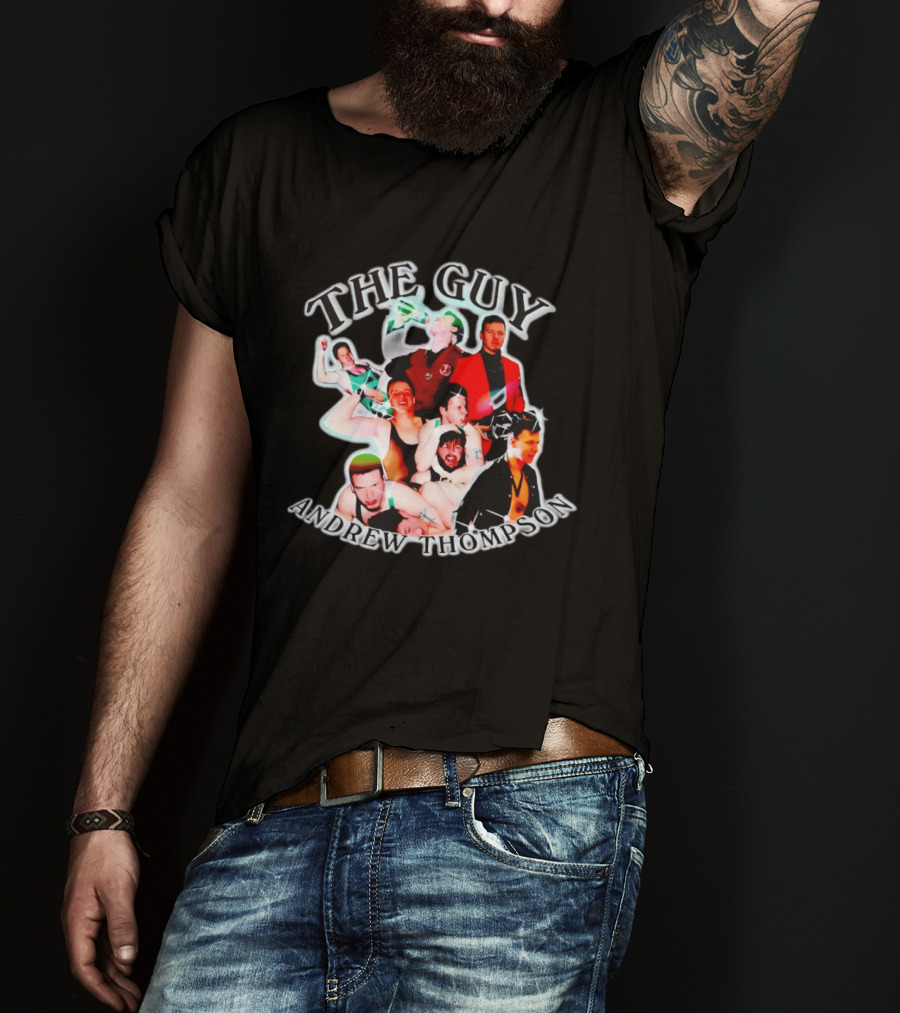Andrew Thompson The Guy Birthday Celebration Collage T-Shirt