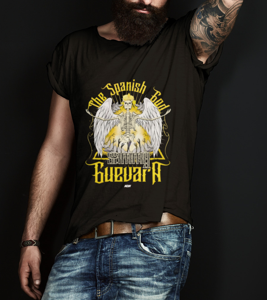The Spanish God Sammy Guevara Wings And Crown Ascendant T-Shirt