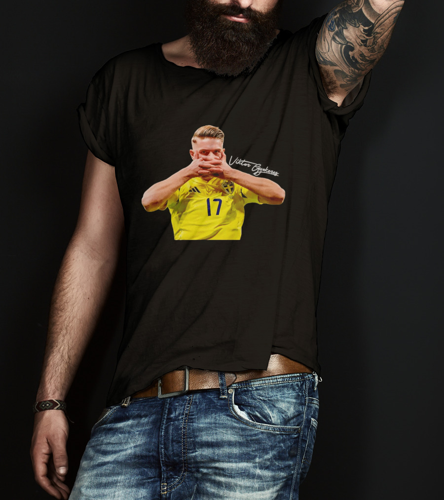 Viktor Gyokeres Sweden Soccer Jersey 17 T-Shirt