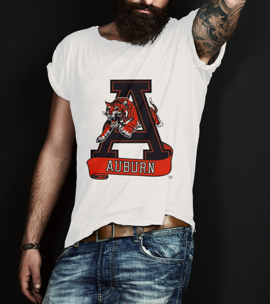 Auburn Tigers Auburn University Basketball NBA Team Spirit Tiger T-Shirt