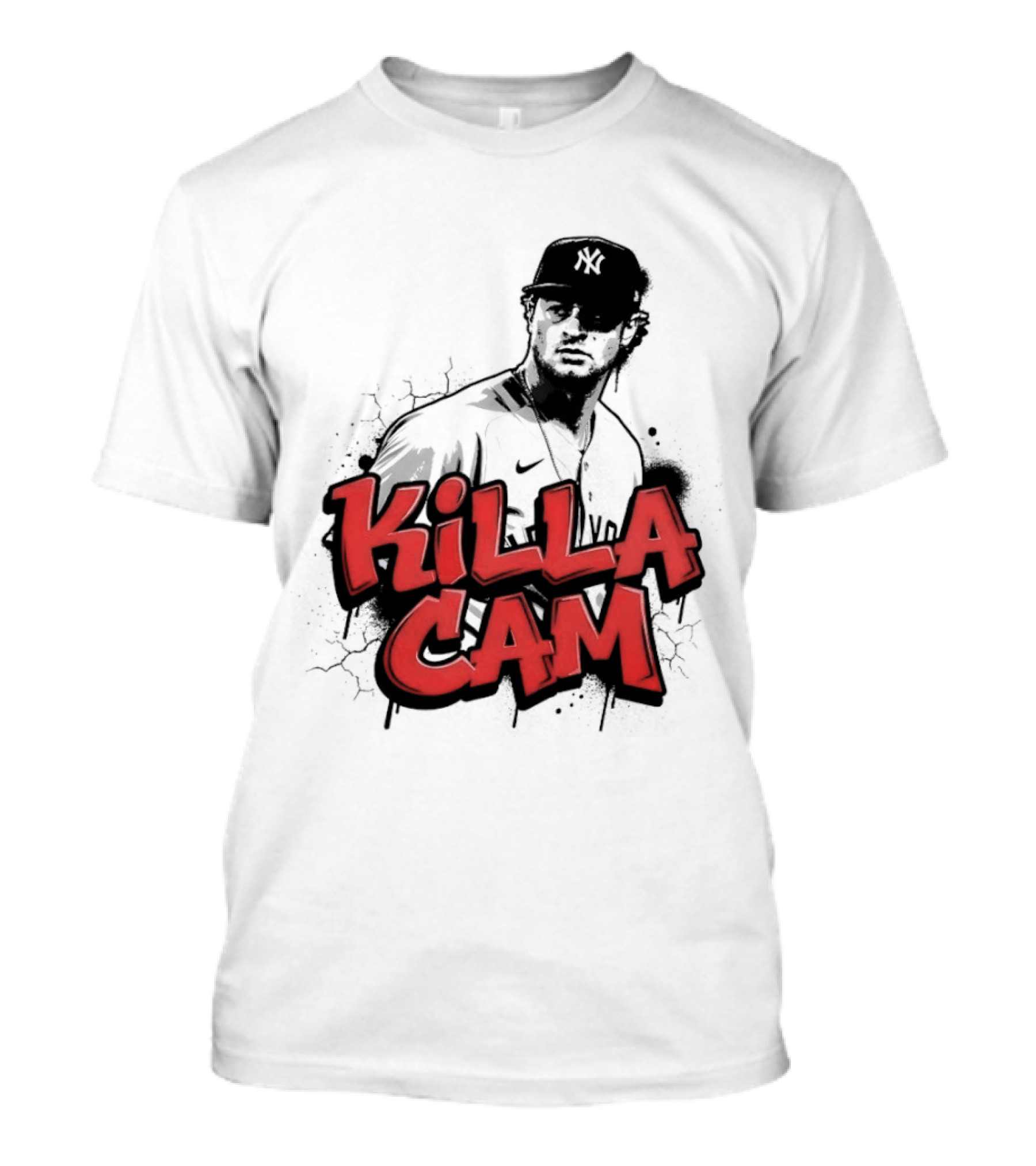 Killa Cam New York Yankees Baseball Team Schlittler T-Shirt