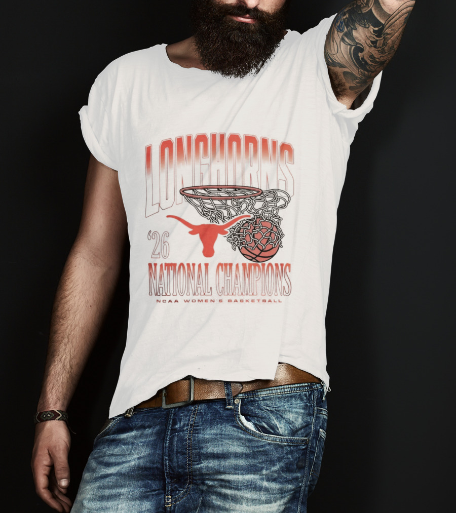 Longhorns Basketball 2026 National Champions T-Shirt