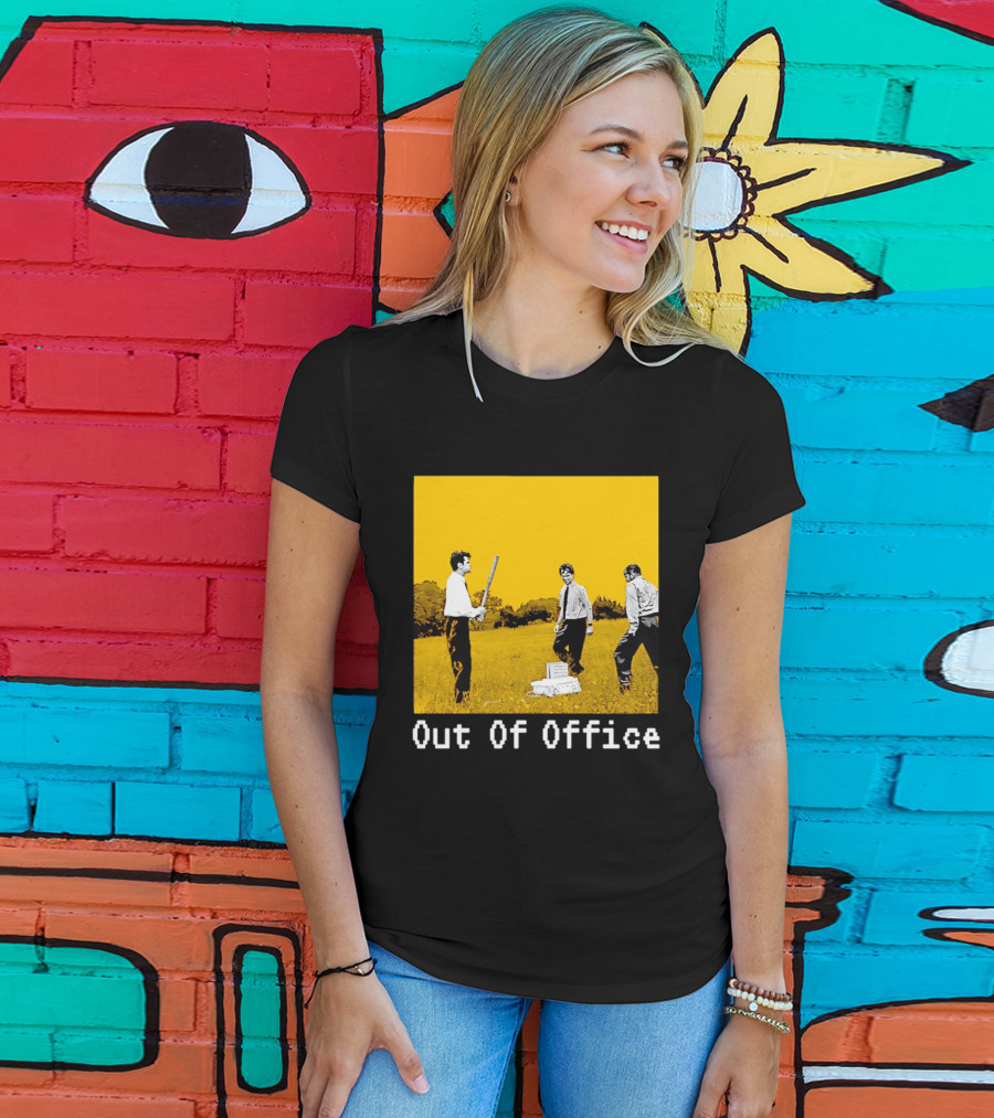 Out Of Office Space 1999 Printer Destruction Scene T-Shirt