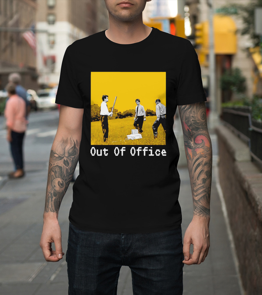 Out Of Office Space 1999 Printer Destruction Scene T-Shirt