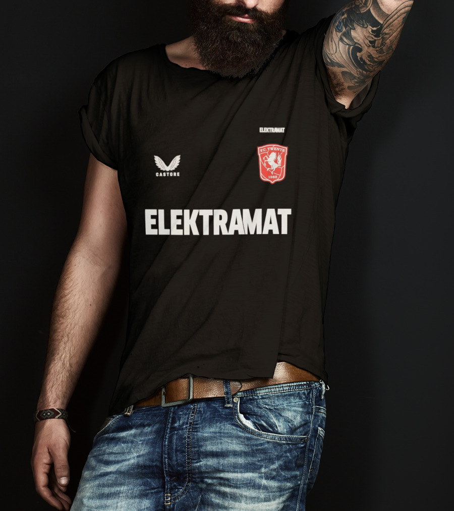 FC Twente 1965 Elektramat Castore T-Shirt