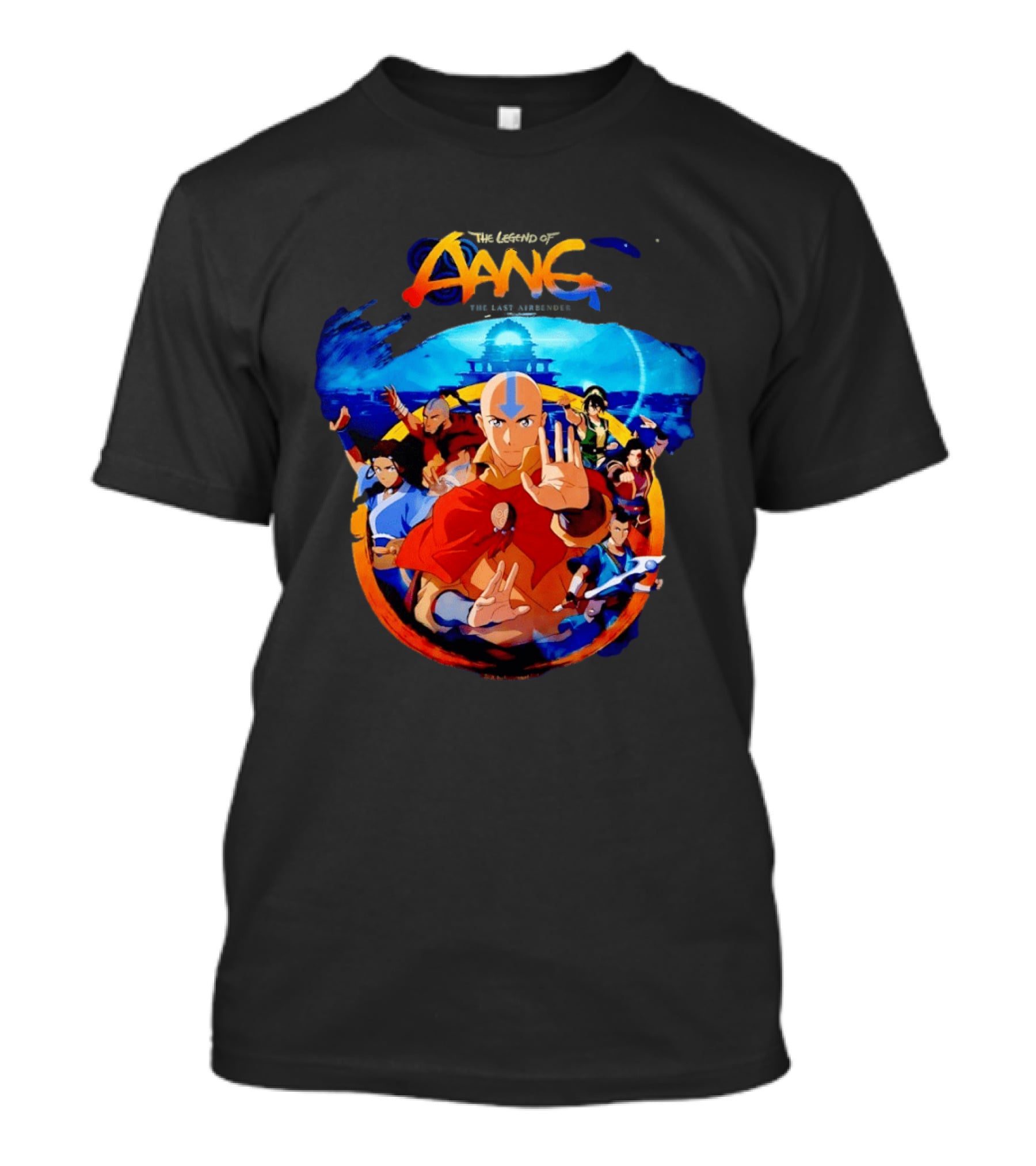 The Legend Of Aang The Last Airbender Team Avatar T-Shirt