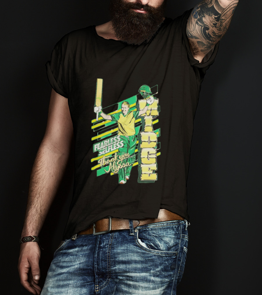 Fearless Selfless Thank You Alyssa Cricket Midge T-Shirt