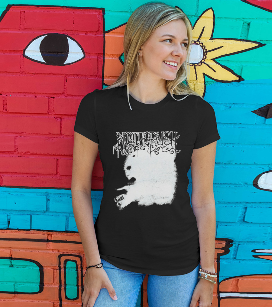 Noothgrush Erode The Person Distorted White T-Shirt