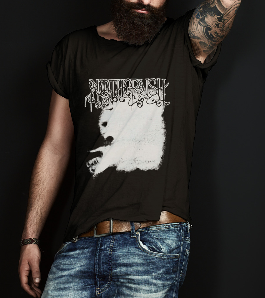 Noothgrush Erode The Person Distorted White T-Shirt