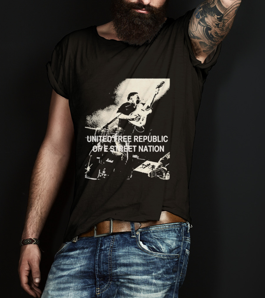 Bruce Springsteen 2026 Land Of Hope And Dreams American Tour United Free Republic One Street Nation T-Shirt