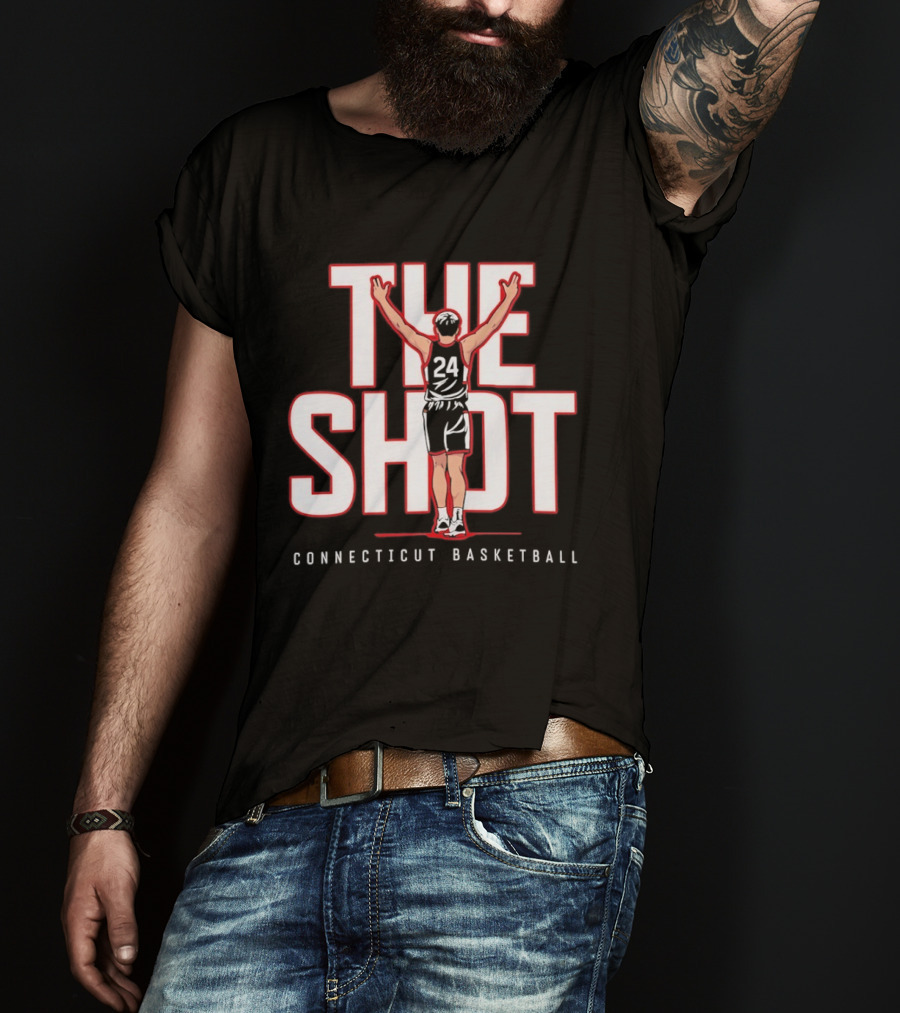 The Shot Braylon Mullins 24 Connecticut Basketball T-Shirt