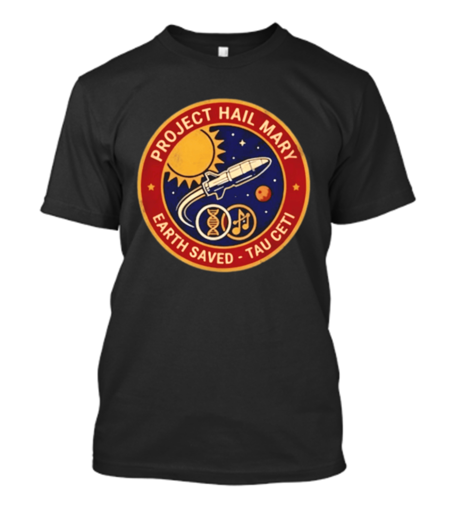 Project Hail Mary Earth Saved Tau Ceti T-Shirt