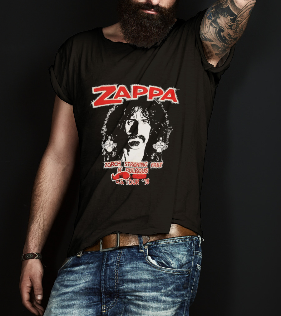 Zappa Zorch Stroking Fast N' Bulbous US Tour 78 T-Shirt