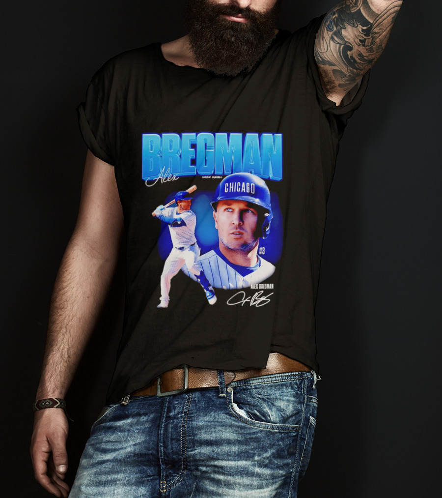 Bregman Alex Chicago #3 Baseball MLB T-Shirt