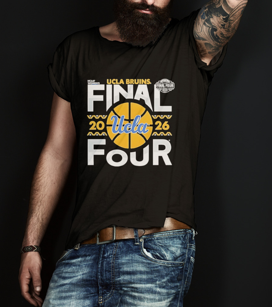 UCLA Bruins Final Four 2026 Women's Basketball NCAA T-Shirt