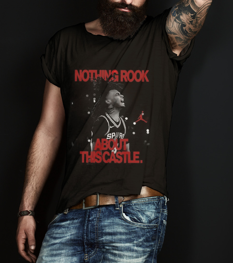 Victor Wembanyama Nothing Rook About This Castle T-Shirt