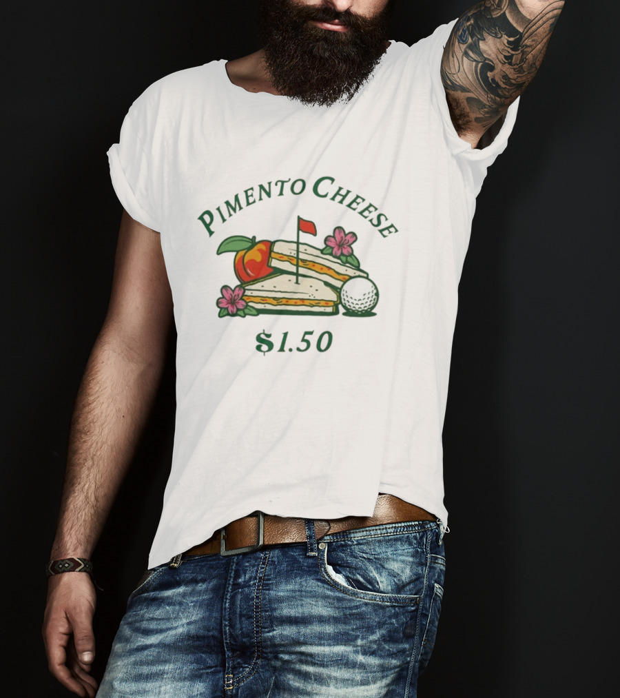 Pimento Cheese Sandwich Golf Snack Tradition $1.50 T-Shirt