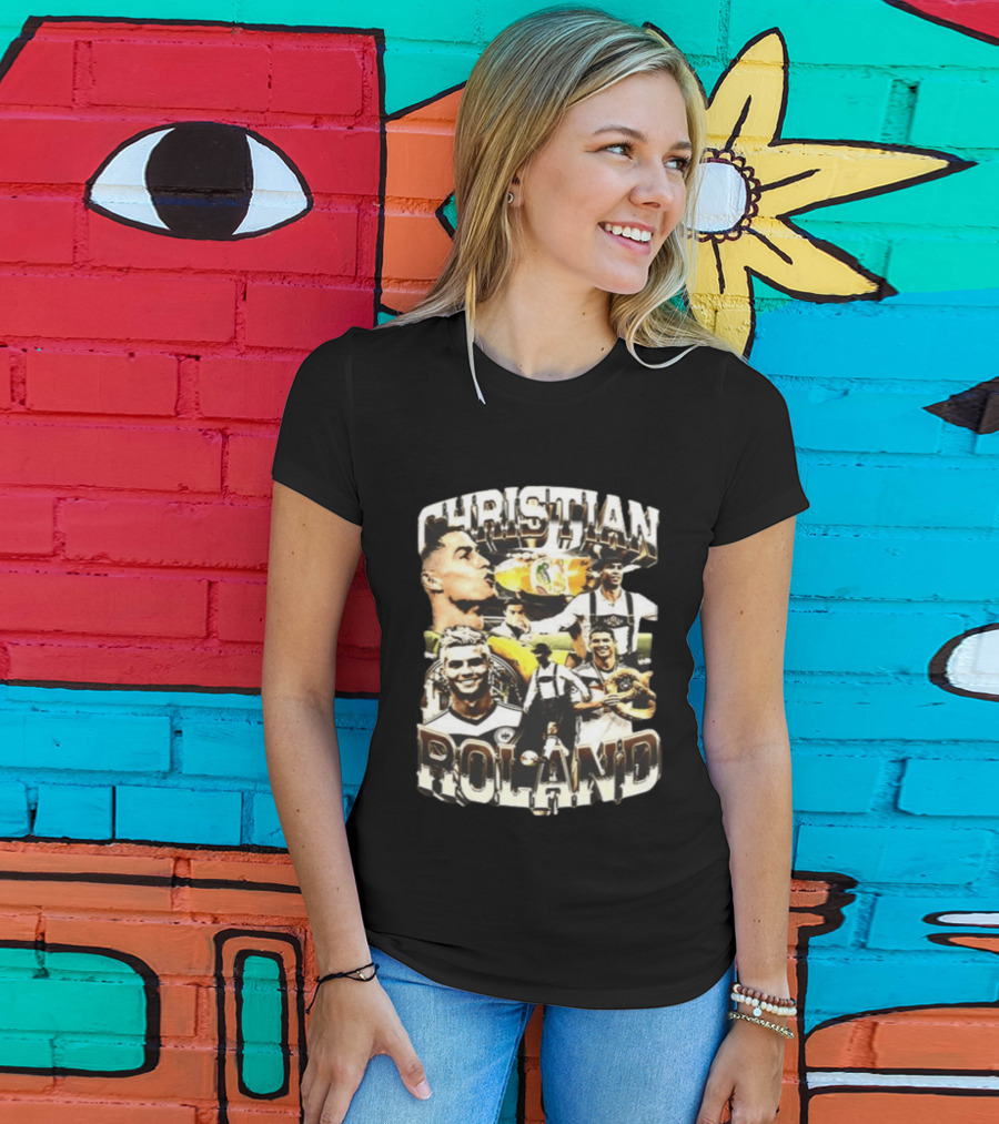 Christian Roland German Culture Beer Oktoberfest Soccer T-Shirt
