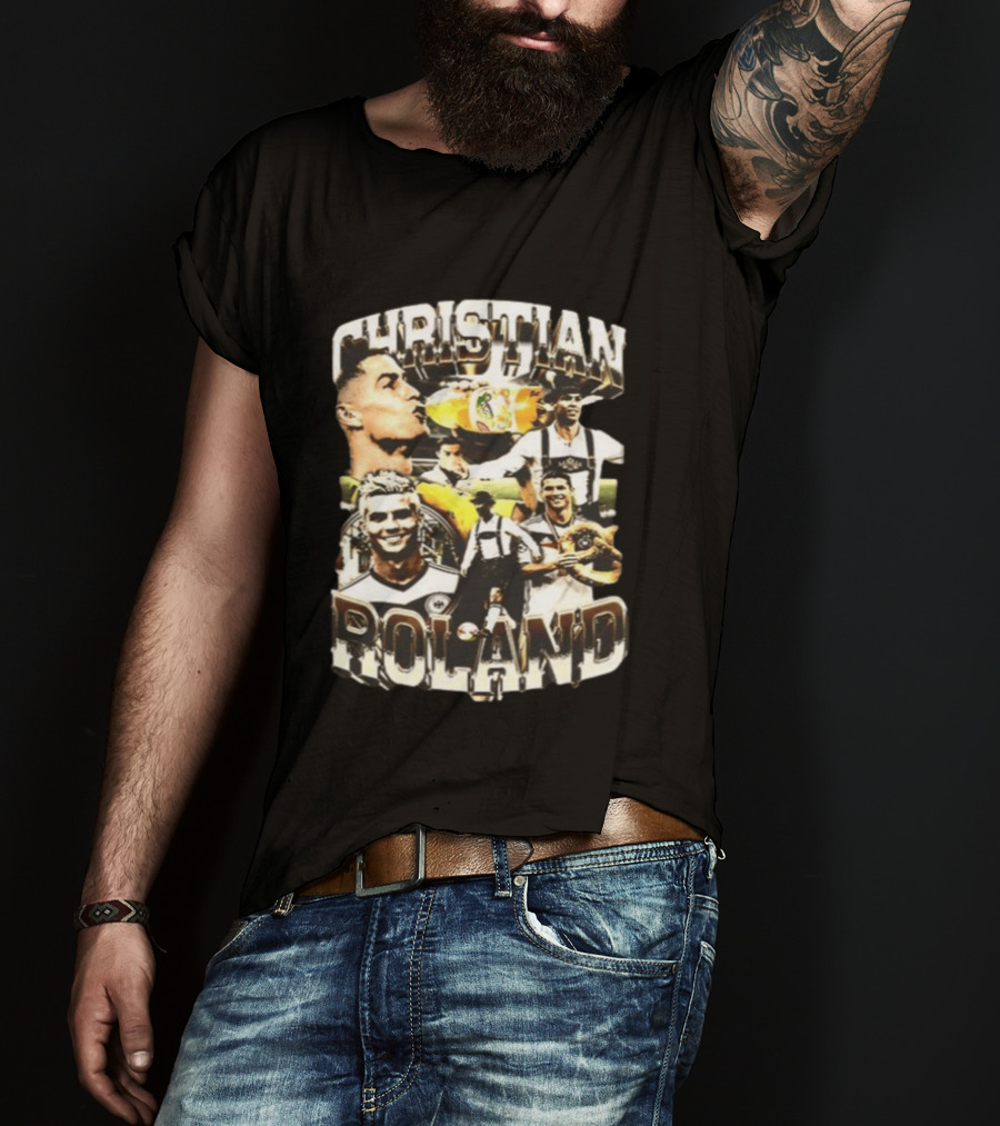 Christian Roland German Culture Beer Oktoberfest Soccer T-Shirt