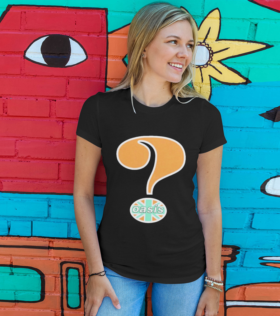 Pleasures Oasis Question Mark Union Jack T-Shirt