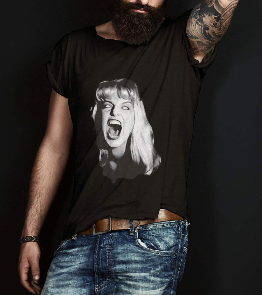 Laura Palmer Scream Twin Peaks Horror T-Shirt