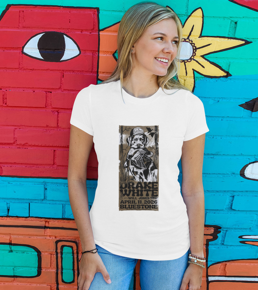 Drake White April 11 2026 Bluestone Columbus OH With Will Jones The Other Church Of Country Music T-Shirt