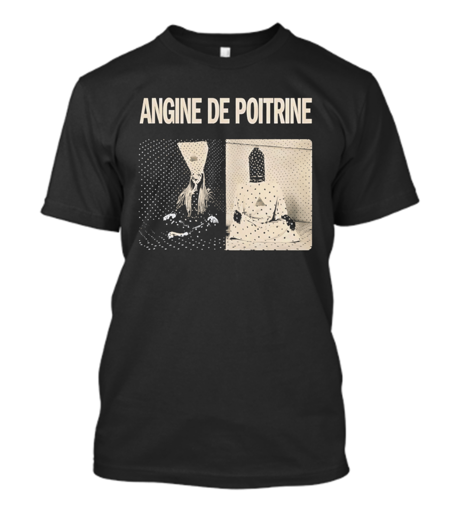 Angine De Poitrine Tour Visual With Geometric Figures T-Shirt