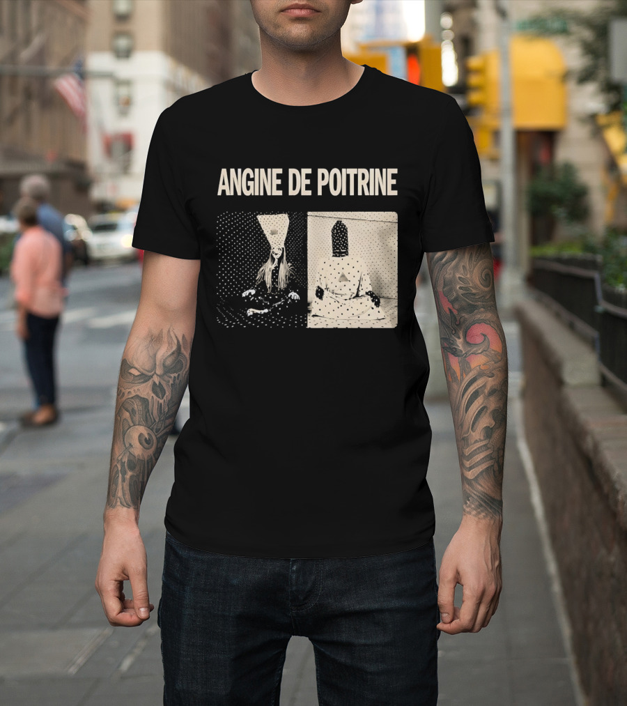 Angine De Poitrine Tour Visual With Geometric Figures T-Shirt